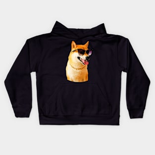 Thug Doge Phone and Tablet cases! Crypto shiba! Kids Hoodie